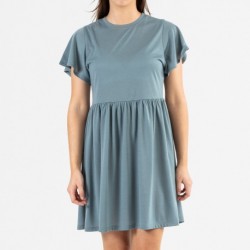 Camisón manga corta verde azulado