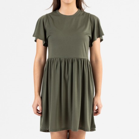 Camisón manga corta verde caceria