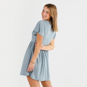 Camisón manga corta indigo 2