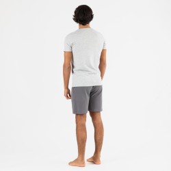 Conjunto deportivo corto hombre gris - marengo