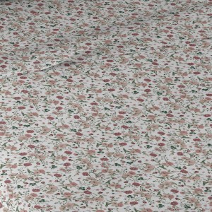 Juego de sábanas algodón Naia rosa 2