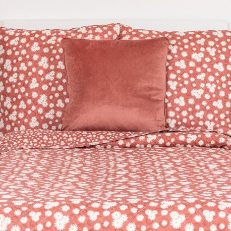 Colcha bouti Liva marsala