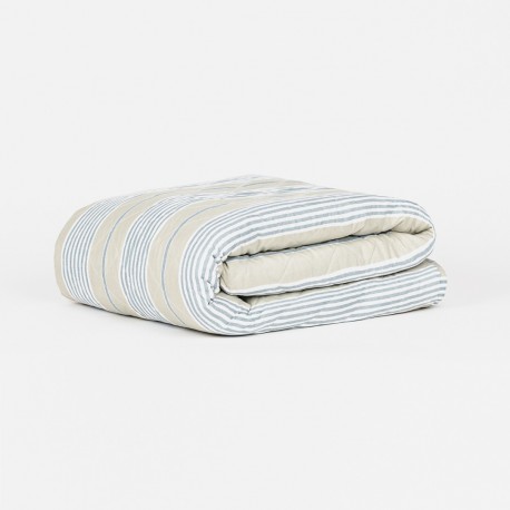 Colcha bouti Fede indigo