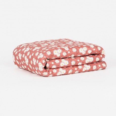 Colcha bouti Liva marsala