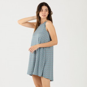 Vestido punto sedoso Hello indigo 2