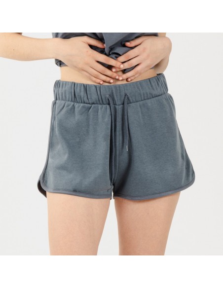 Conjunto deportivo short mujer indigo
