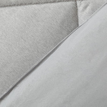 Edredón liso efecto desgastado