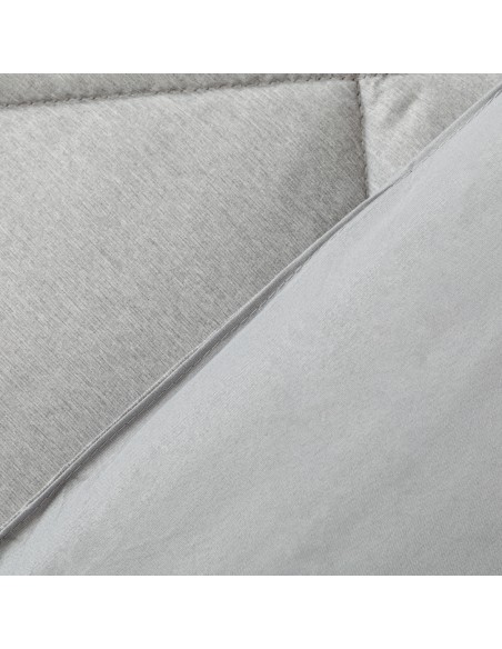 Edredón liso efecto desgastado