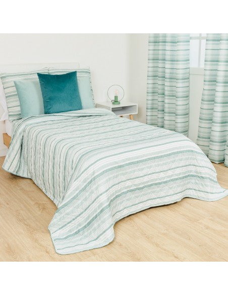 Colcha bouti Raya Bonnie verde frances