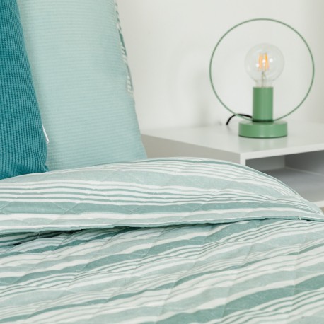 Colcha bouti Raya Bonnie verde frances