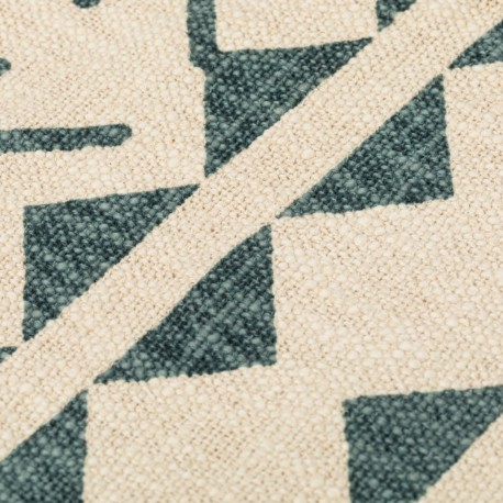 Plaid algodón Ceres verde francés