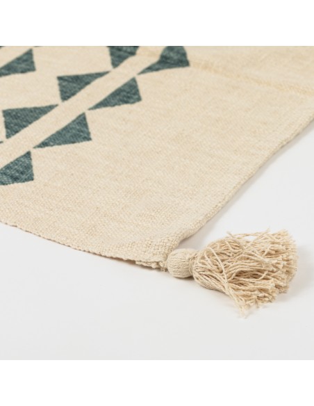 Plaid algodón Ceres verde francés