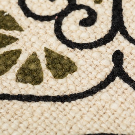 Plaid algodón Ovidia verde caceria