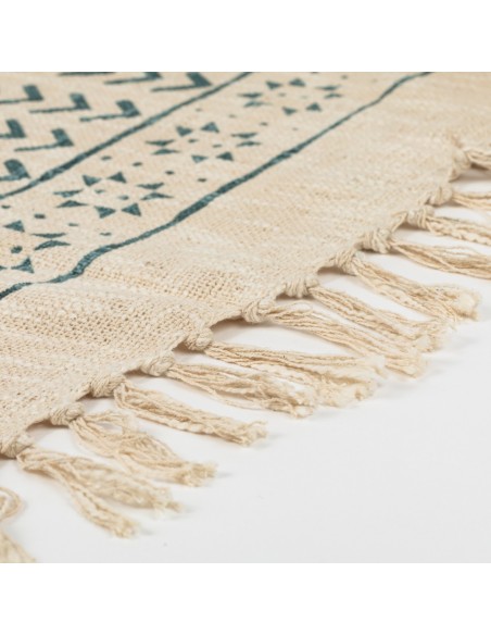 Plaid algodón Aisha verde frances