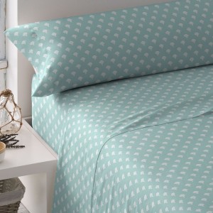 Juego de sábanas algodón Summer indigo