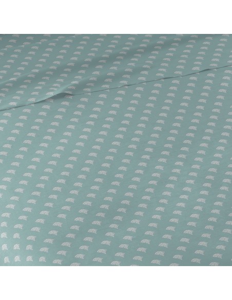 Juego de sábanas algodón Summer indigo