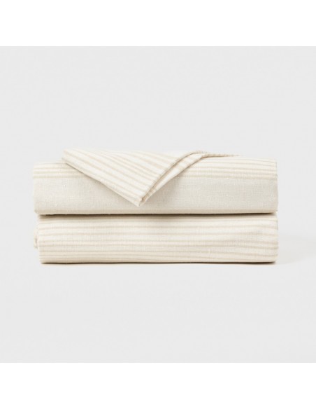 Mantel Rayas natural