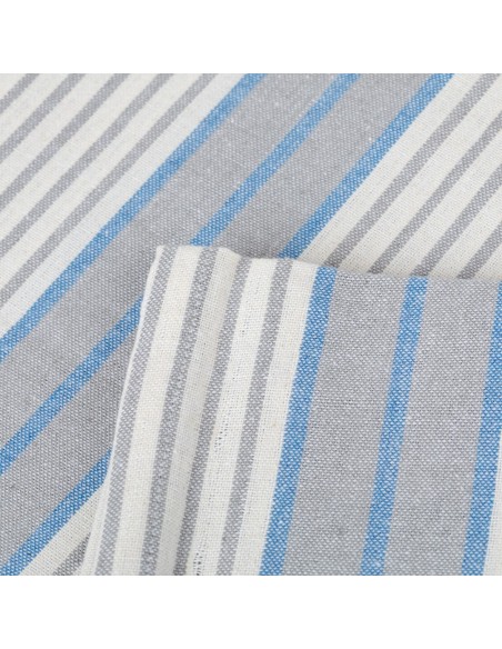 Mantel Rayas indigo