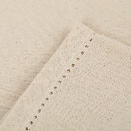 Mantel algodón natural