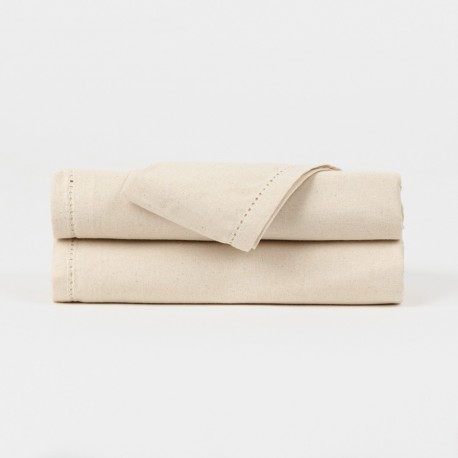 Mantel algodón natural