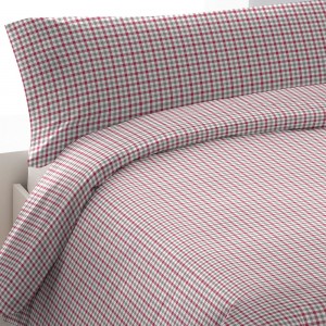 Funda nórdica algodón Adam verde rojo 2