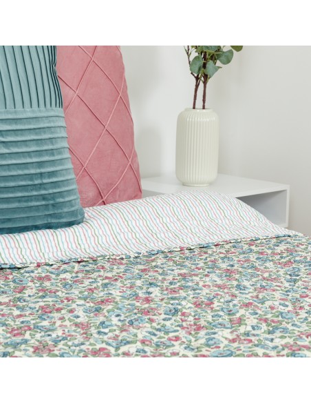 Colcha bouti Belinda verde tiffany