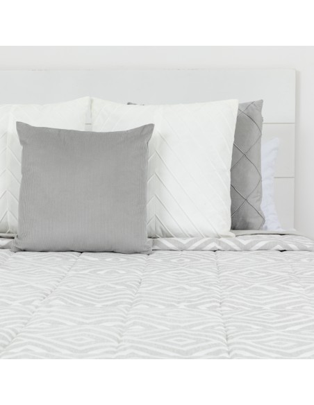 Colcha jacquard chenilla Feria perla - 120 gr