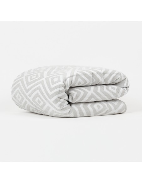 Colcha jacquard chenilla Feria perla - 120 gr