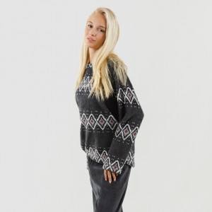 Pijama coral Andros gris 2