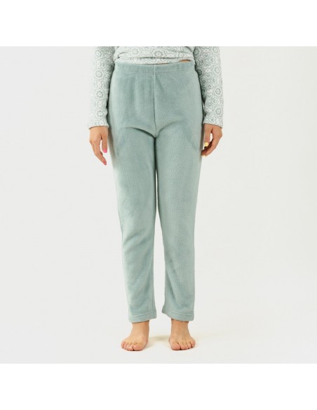 Pijama coral Capri verde tiffany