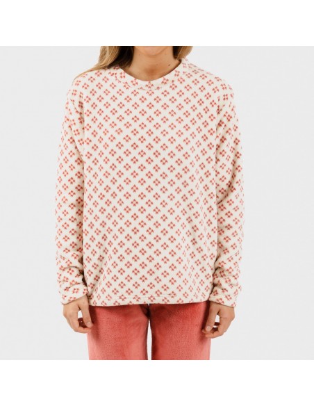 Pijama coral Penelope marsala