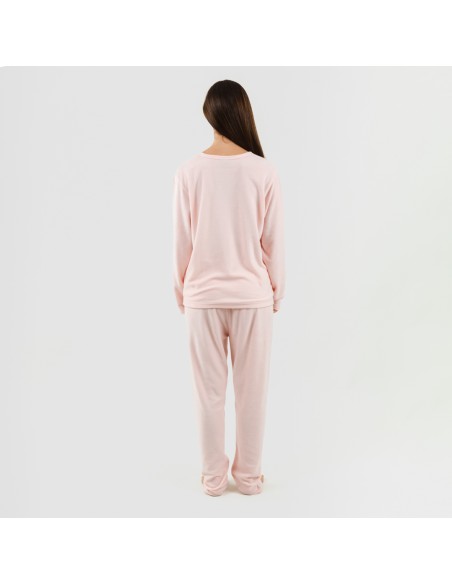 Pijama polar Midas rosa