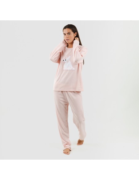 Pijama polar Midas rosa