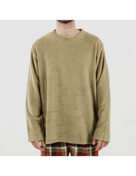 Pijama coral hombre Lucho verde