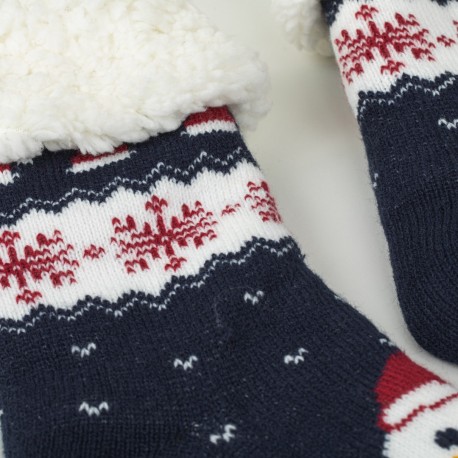 Calcetines Snowy azul marino