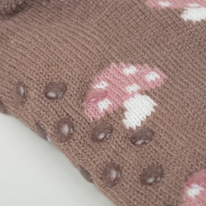 Calcetines Ellen malva rosa 2