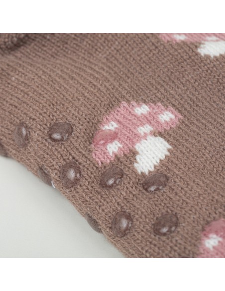 Calcetines Ellen malva rosa