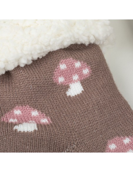 Calcetines Ellen malva rosa