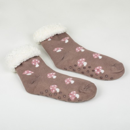 Calcetines Ellen malva rosa