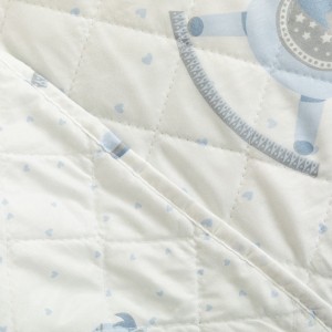 Colcha bouti Caballitos celeste 2