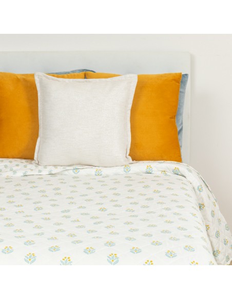 Colcha bouti Spring verde tiffany