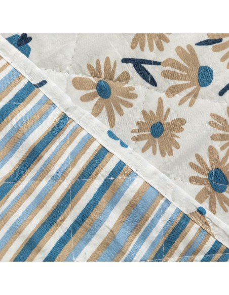 Colcha bouti Arauz indigo