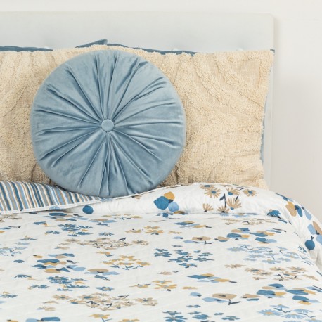 Colcha bouti Arauz indigo