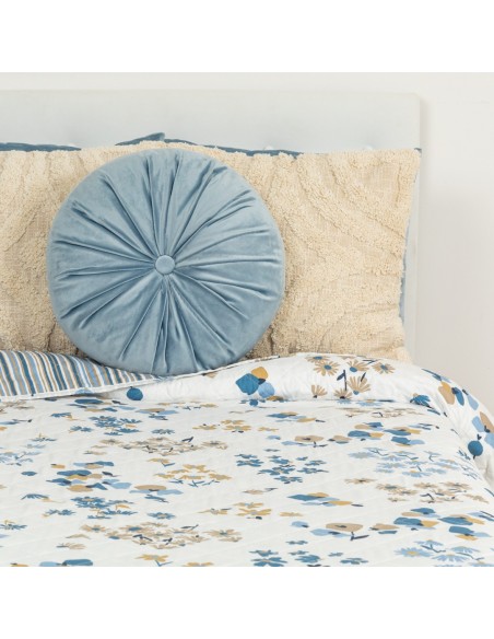 Colcha bouti Arauz indigo