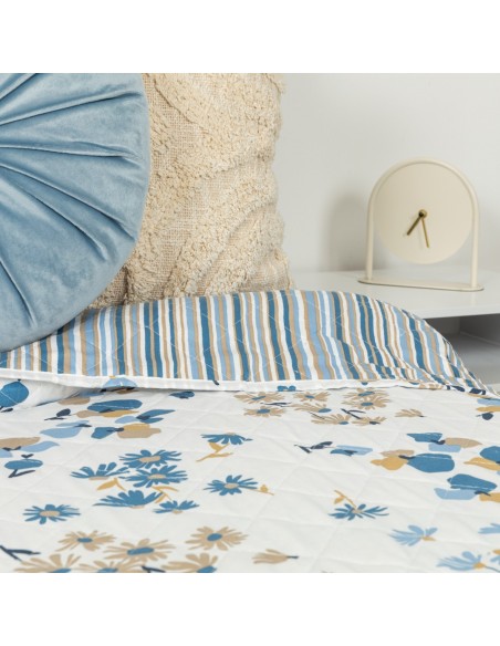 Colcha bouti Arauz indigo