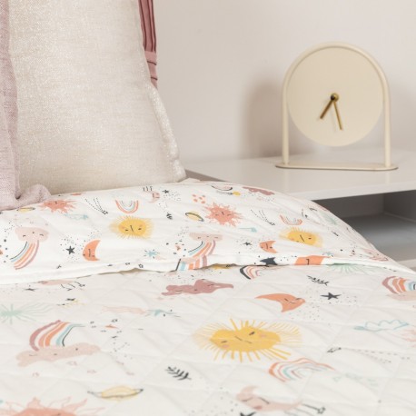 Colcha bouti Vilena mostaza