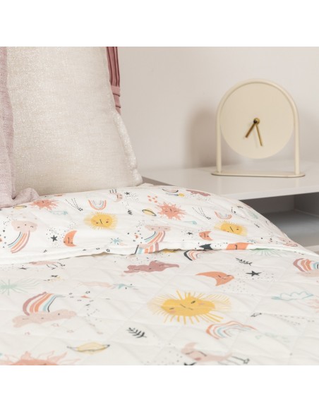 Colcha bouti Vilena mostaza