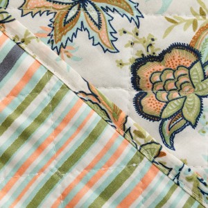 Colcha bouti Estefania verde caceria 2