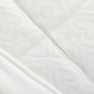 Colcha jacquard chenilla Capri blanco - 120gr 2