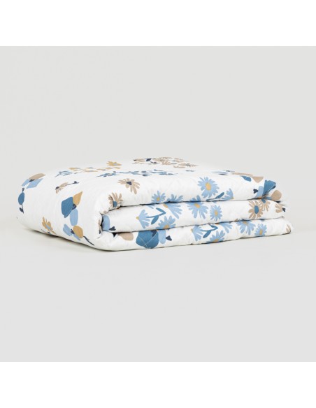 Colcha bouti Arauz indigo